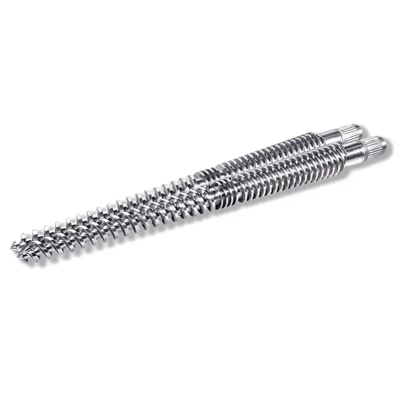 Doppia vite conica intrecciata